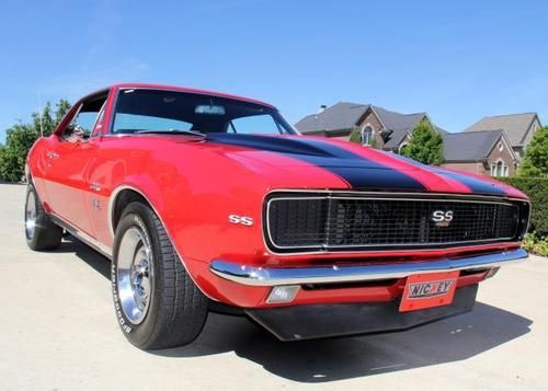1967 chevy camaro nickey tribute big block restored