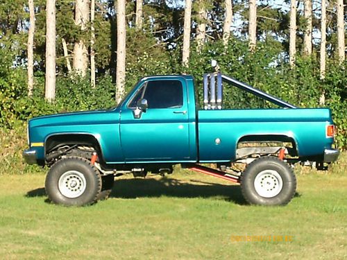 Nice 1976 k10 chevrolet lifted big block 4x4 short box