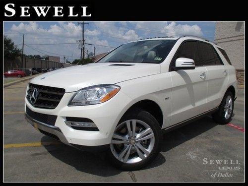 2012 mercedes ml350 premium ii navigation backup cam ac seat parktronic warranty