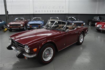 Solid strong driving tr6 priced for quick sale