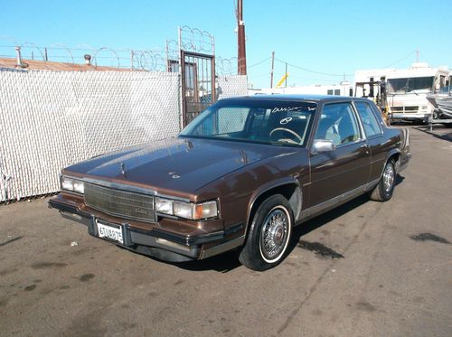 1985 cadillac deville, no reserve