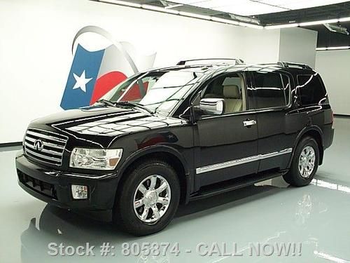 2007 infiniti qx56 7-pass sunroof nav dvd rear cam 85k texas direct auto