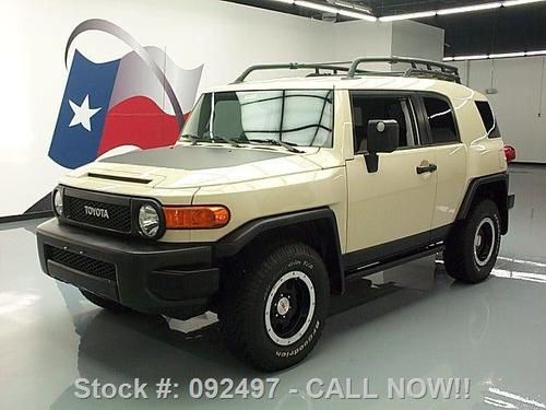 2010 toyota fj cruiser 4x4 trail teams v6 auto tow 42k texas direct auto