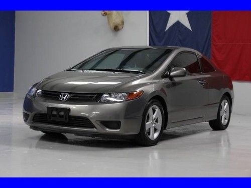 2007 honda civic ex coupe sunroof manual 5-speed carfax