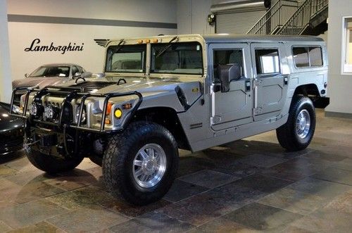 Hummer h1 4 door wagon 6.5l diesel monsoon audio ctis