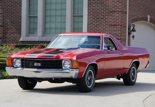 72 chevy el camino ss numers matching rare big block