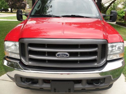 2004 ford f-350 flat bed 2wd dually super duty 5.4 triton v8