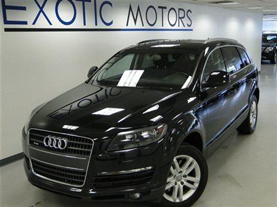 2009 audi q7 3.6l quattro!! blk/blk! heated-sts cd-chngr alloys power-trunk!!