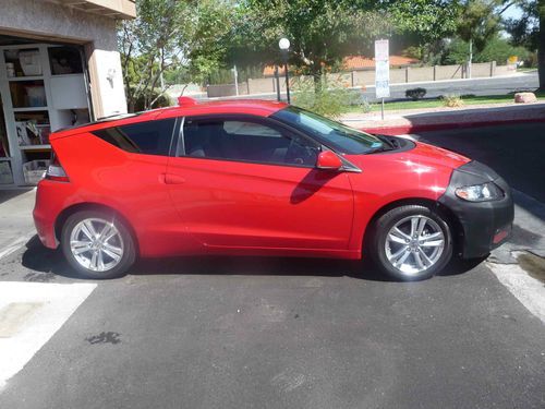 2011 honda cr-z base hatchback 2-door 1.5l red