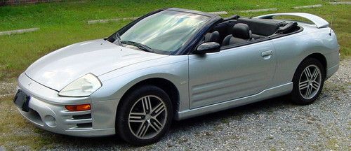 2003 mitsubishi eclipse gts spyder convertible -