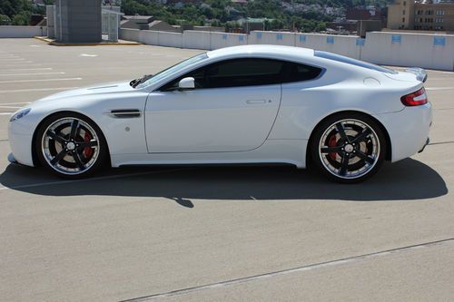 2008 aston martin v8 vantage "white kinght in european car magazine" many upgrad