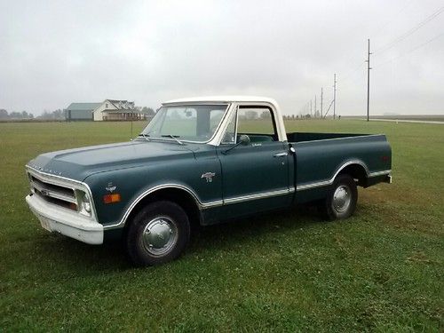 1968 chevrolet c-10 survivor 98% rust free short bed pickup truck 67 69 70 71 72