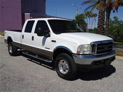 Srw 4x4 lariat leather 7.3 diesel alloys crew long xnice fl