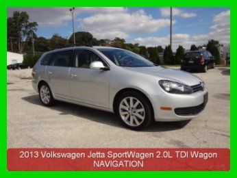 2013 2.0l tdi turbo 2l i4 16v automatic fwd wagon factory warranty navigation