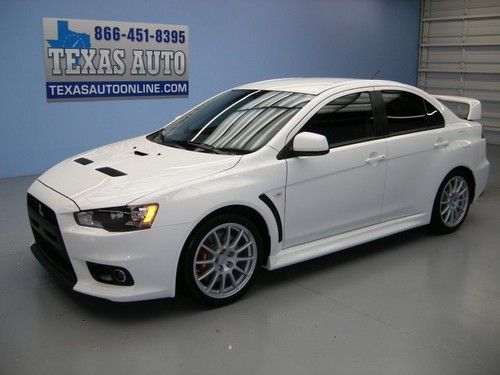 We finance!!!  2013 mitsubishi lancer evolution gsr awd turbo 5 speed texas auto