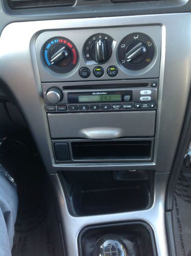 2006 SUBARU BAJA SILVER BLACK MANUAL TRANS LEATHER TOW HOOK ALL WHEEL DRIVE AWD, image 19