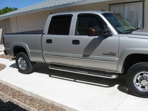 2005 chevy silverado 2500 hd crew cab diesel 4x4 truck