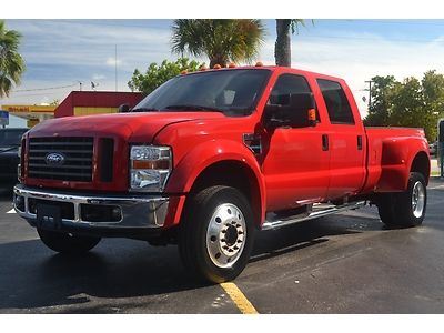 Luxurious v8 diesel powerstroke turbo work truck leather am fm cd 4x4 gooseneck