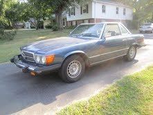 1980 mercedes 450sl v8