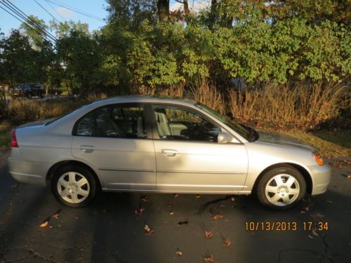 2001 Honda Civic EX Sedan 4-Door 1.7L w/ Navigation, image 2