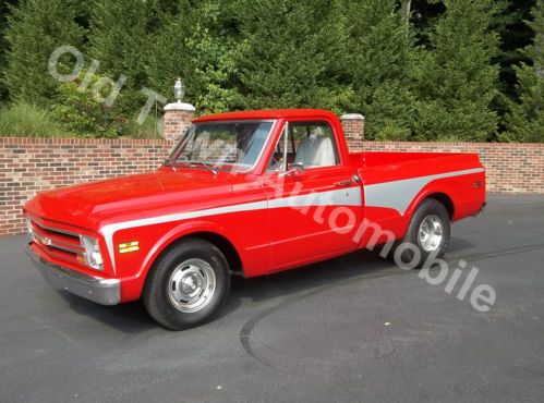 Clean, turbo 400 auto trans, ps, db, c/d, red