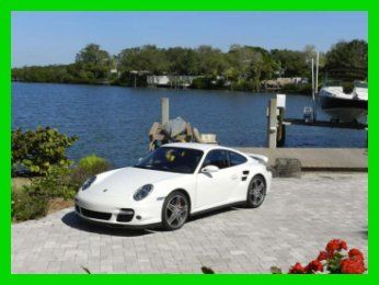 2008 porsche 911 turbo manual coupe chrono premium bose navigation sunroof cd