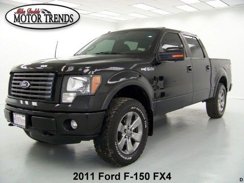 2011 ford f150 fx4 4x4 navigation rearcam 5.0 v8 heated seats bed cover 33k