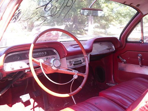 1962 Corvair Monza 900 red,2 door, image 6