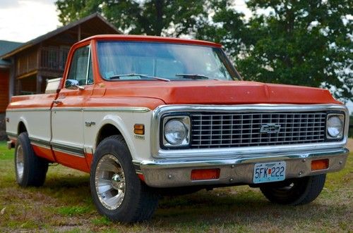 1972 chevrolet c20 "camper special"   3/4 ton