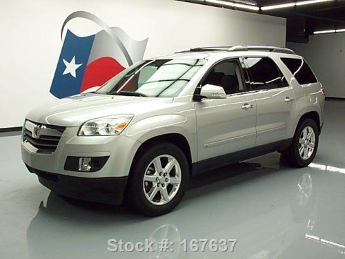 2007 saturn outlook xr sunroof nav dvd htd leather 64k texas direct auto