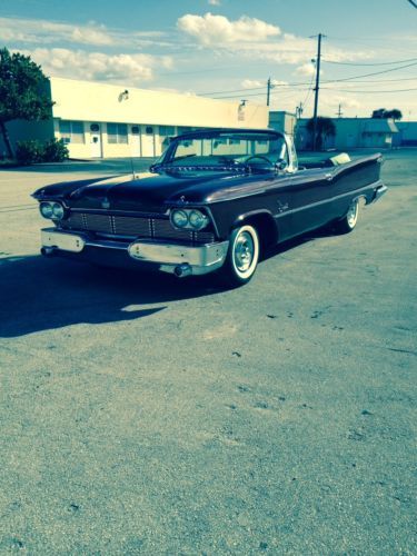 1958 chrysler imperial base convertible 2-door 6.4l