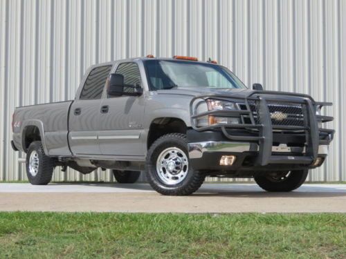 06 k2500hd lt3 (lbz) duramax 6spd allison 4wd 1-owner lwb tx! (just serviced)