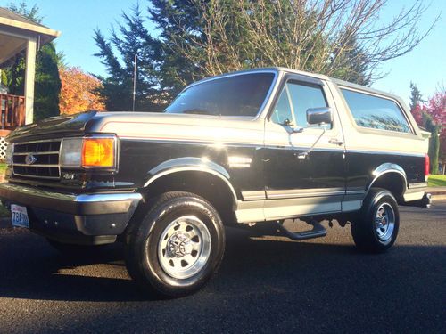 1990 ford bronco xlt sport utility 2-door 5.8l 1995 1996 1989 1988 1987 1991