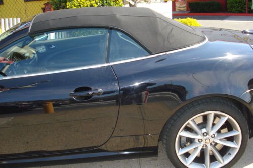 Beautiful 2011   black  convertible xkr  supercharged