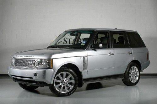 2008 range rover hse supercharged rear dvd 20in wheels back up camera