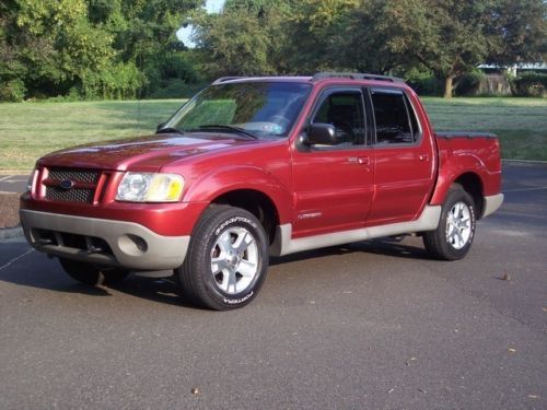 2001 ford explorer sport trac 4x4, xlt, crew cab, perfect history, runs great