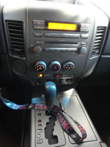 2005 NISSAN TITAN CREW CAB SE V-8 FULLY LOADED FLORIDA BLACK BEAUTY LOW MILES, image 13