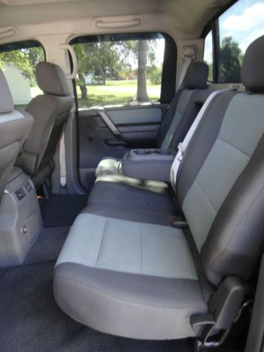 2005 NISSAN TITAN CREW CAB SE V-8 FULLY LOADED FLORIDA BLACK BEAUTY LOW MILES, image 17
