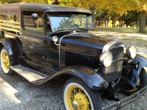 1930 ford model a truck - new crate engine - runs and drives great - nice truck