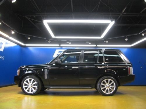 Land rover range rover hse awd navigation heated seats camera park sensors xenon