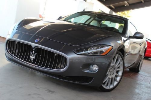 2009 maserati granturismo s. loaded. fact. warranty. like new. 1 owner.