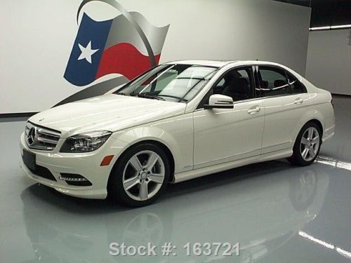 2011 mercedes-benz c300 sport p1 4matic awd sunroof 22k texas direct auto