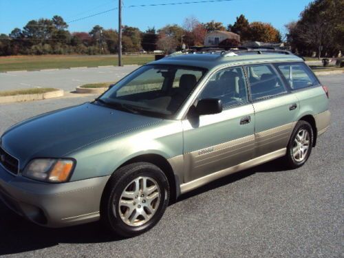Very clean one owner 2004 subaru outback  wagon 4-door 2.5l awd no reaerve