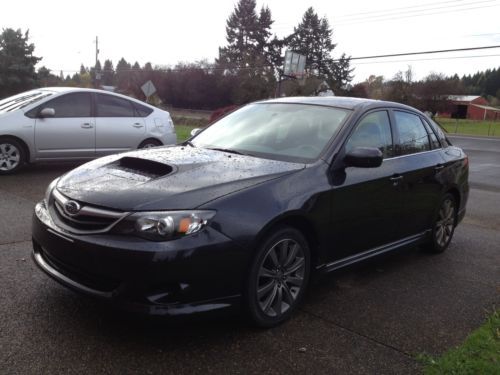 2009 subaru impreza wrx sedan 4-door 2.5l