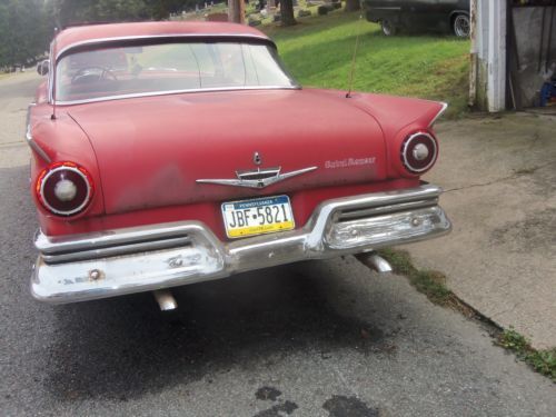 57 Ford Fairlane 2 door hard top, image 2