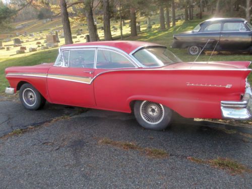 57 Ford Fairlane 2 door hard top, image 9