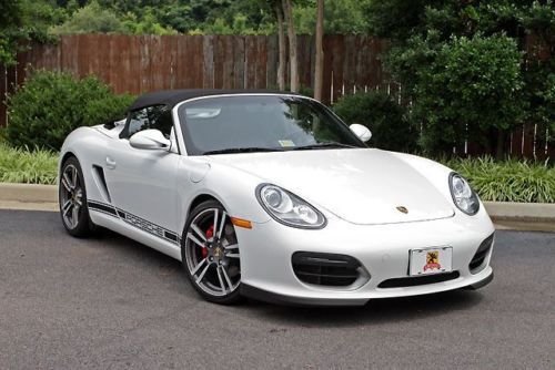 2012 porsche boxster spyder heavy options!!! manual!! sport exhaust!