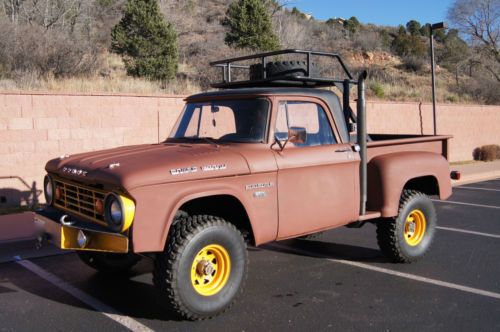 1965 dodge  w200 power wagon 4x4 truck 318 360