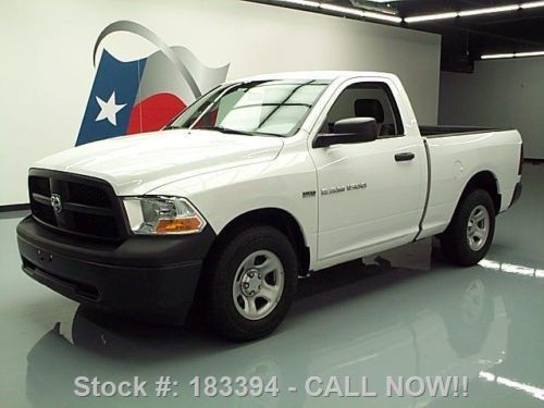 2012 dodge ram tradesman reg cab hemi bedliner 17k mi texas direct auto