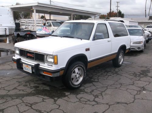 1985 gmc jimmy, no reserve